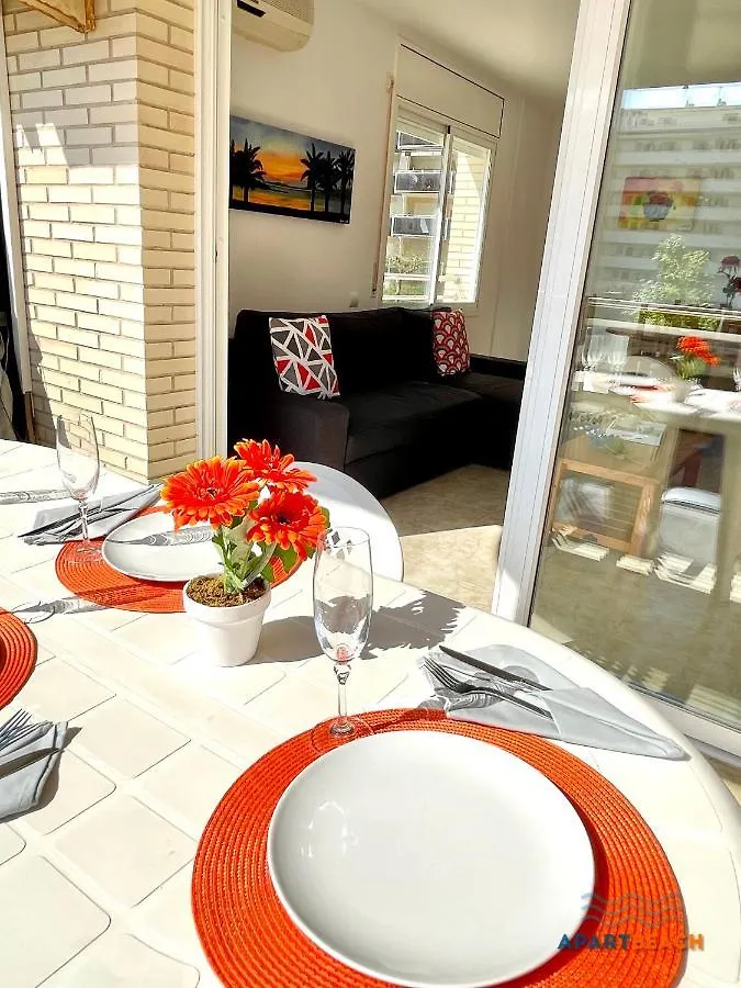 Apartbeach Nova Pineda Con Parking Y Clima La Pineda